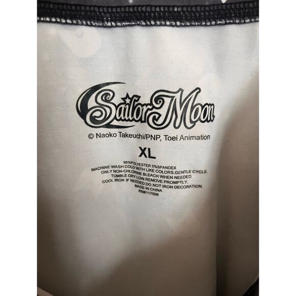 Hot Topic Sailor Moon Black and Gray Galaxy Luna Skirt Size XL - Picture 3 of 3